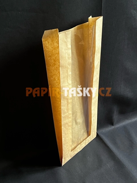 SÁČEK S PP OKÝNKEM – HNĚDÝ