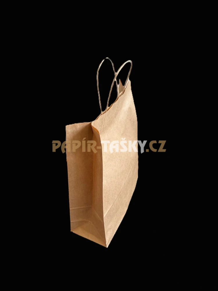 PAPÍROVÉ TAŠKY UZAMYKATELNÉ – HNĚDÉ