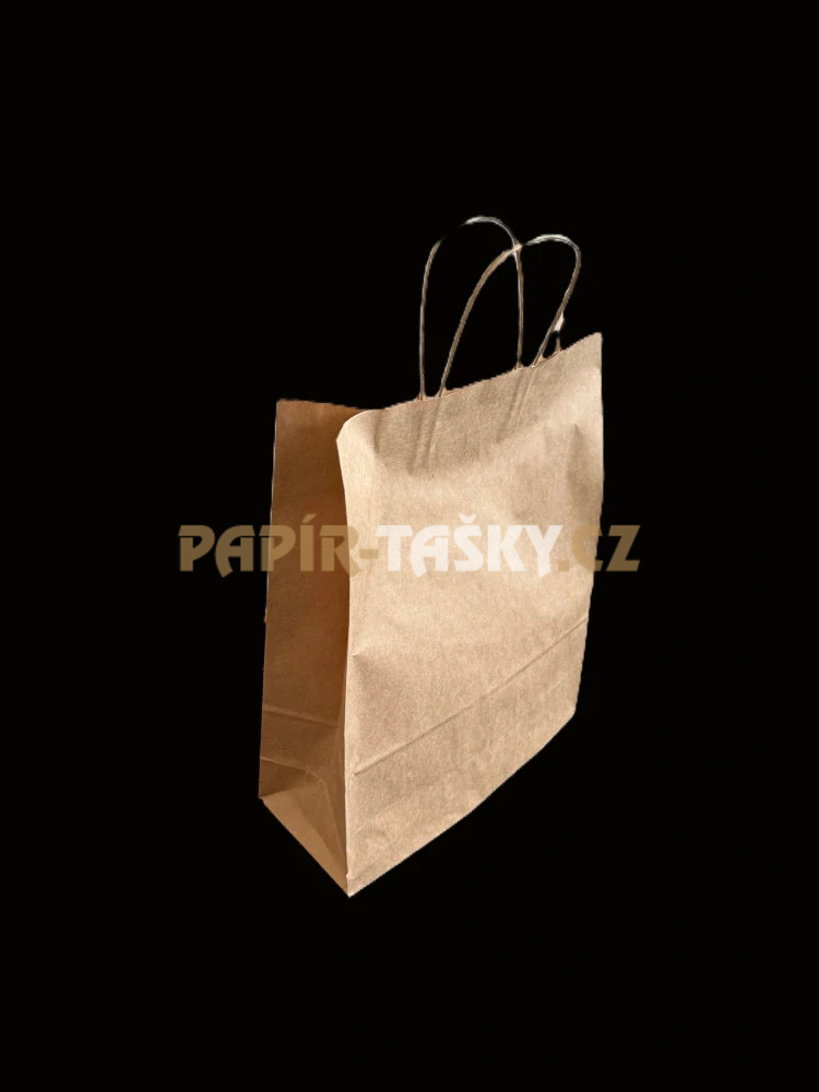 PAPÍROVÉ TAŠKY UZAMYKATELNÉ – HNĚDÉ