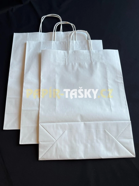 TAŠKY S KROUCENÝMI UCHY – BÍLÉ 24