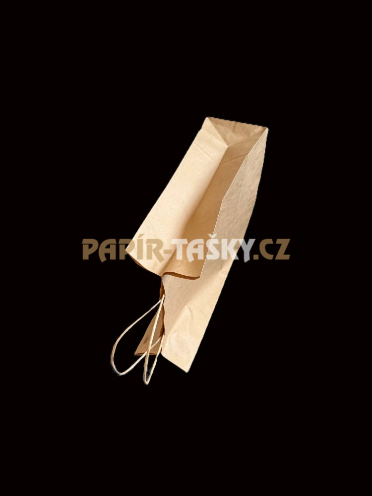 PAPÍROVÉ TAŠKY UZAMYKATELNÉ – HNĚDÉ