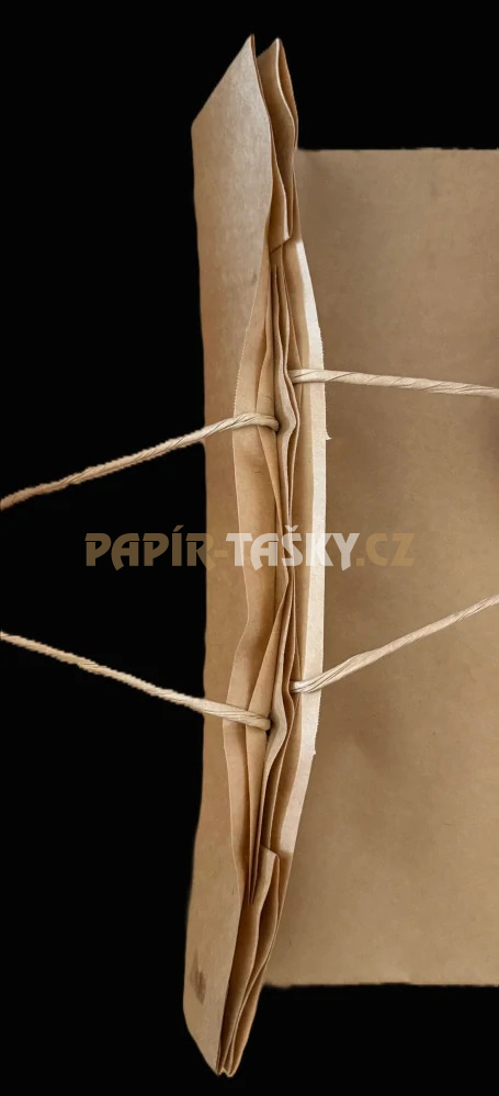PAPÍROVÉ TAŠKY UZAMYKATELNÉ – HNĚDÉ