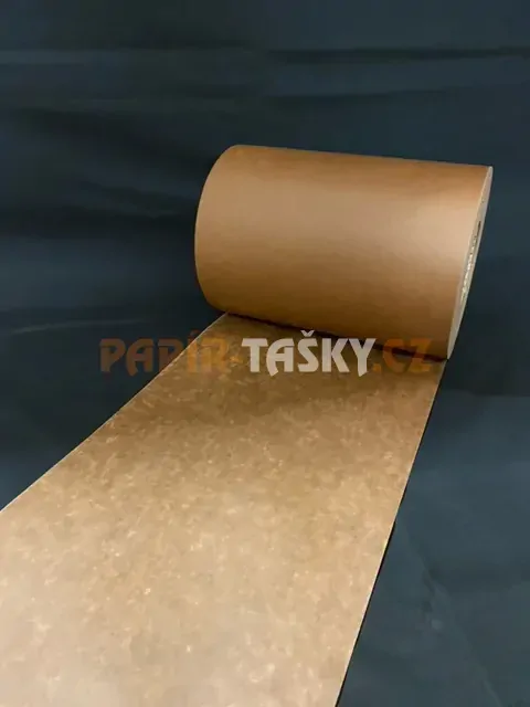 GAČOVANÝ BALÍCÍ PAPÍR – HNĚDÝ